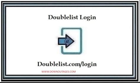 doubelist.|Login